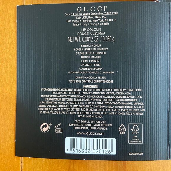 Luxury Makeup Sample Bundle - Gucci, Giorgio Armani, Drunk Elephant - Picture 6 of 7